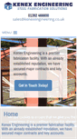 Mobile Screenshot of kenexengineering.co.uk